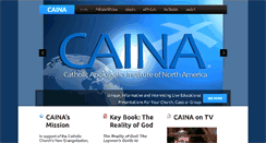 Desktop Screenshot of cainaweb.org